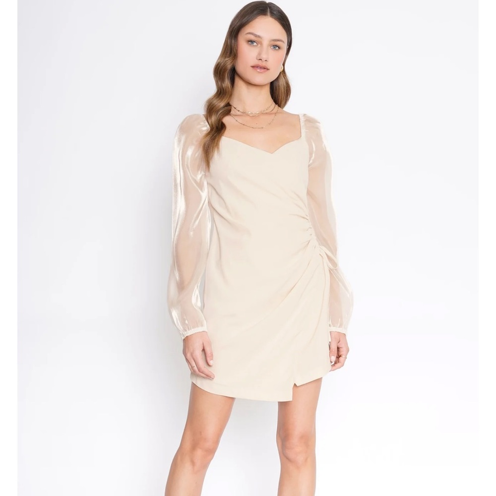 NWT!! 4SI3NNA ivory Sydney dress